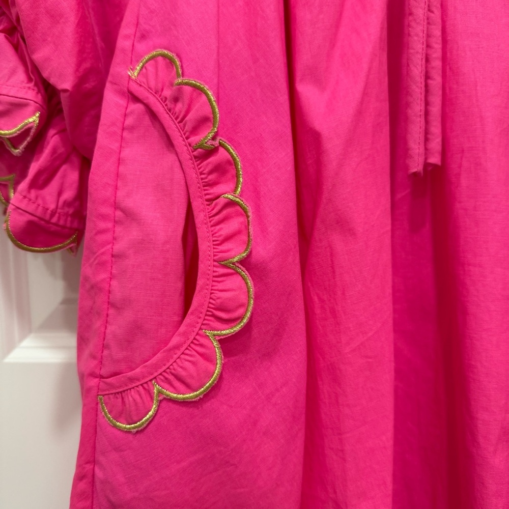NWT! CeliaB Celia B Fiji Fuschia Hot Pink Mini Dress Size XS! - Picture 5 of 8